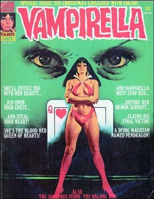 Vampirella issue 49 Enrich Torres cover painting.
