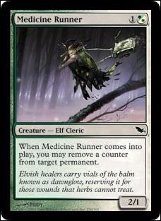 Magic the Gathering: Shadowmoor (Base Set) card 230 Medicine Runner