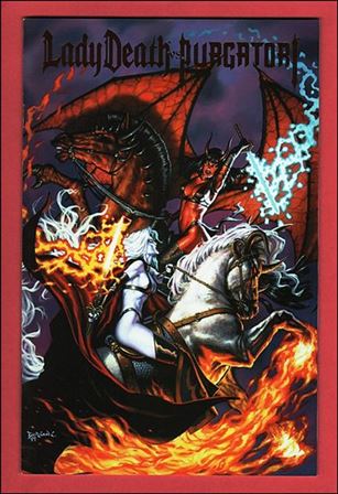 Lady Death vs Purgatori (1999) issue 1-C Gold Foil Cover