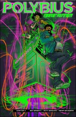 Polybius Dreams issue 3-B Katie Sawatsky Cover