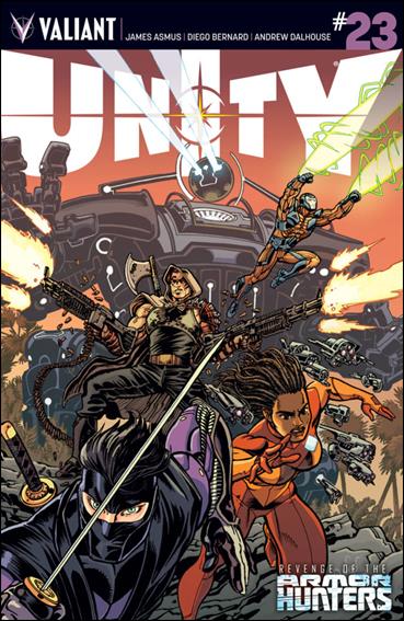 Unity (2013) issue 23-B Jed Dougherty Cover
