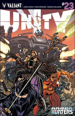 Unity (2013) issue 23-B Jed Dougherty Cover