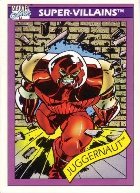Marvel Universe: Series 1 (Base Set) card 55 Juggernaut