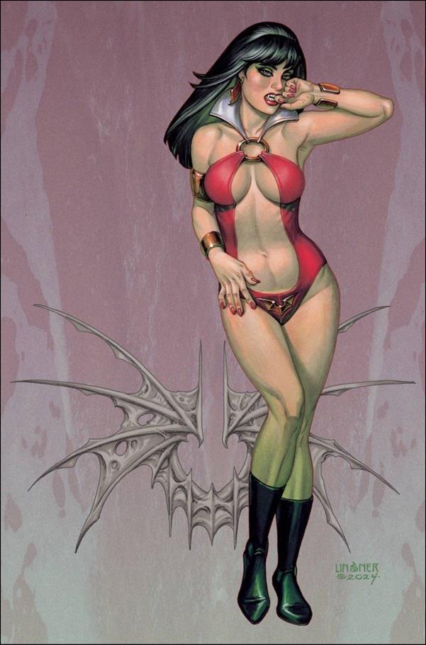 Vampirella: Dark Reflections issue 2-S Joseph Michael Linsner Virgin 1:30 Cover