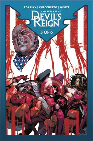 Devil's Reign (2022) issue 5 Marco Checchetto Cover