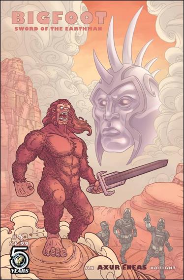 Bigfoot: Sword of the Earthman (2015) issue 5-B Axur Eneas Cover