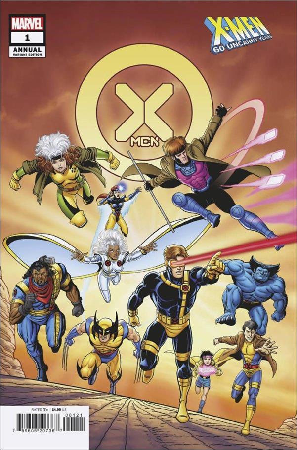 X-Men Annual (2023) issue 1-B Larry Houston X-Men 60th Cover