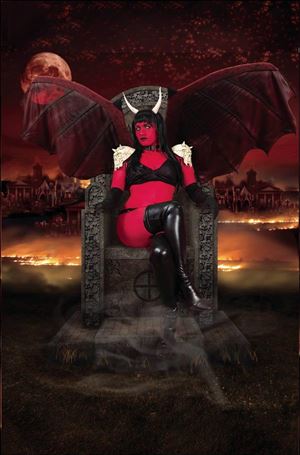 Purgatori (2021) issue 3-H 1:7 Virgin Cosplay Photo Cover