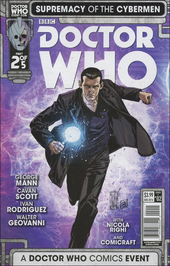Doctor Who Event 2016: Supremacy of the Cybermen issue 2 Alessandro Vitti Cover