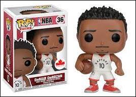 Pop! Basketball figure 36 DeMar DeRozan (Canadian Exclusive)