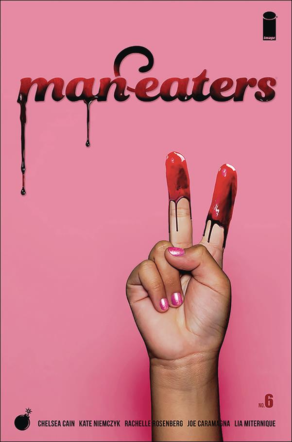 Man-Eaters issue 6 Pink Cover