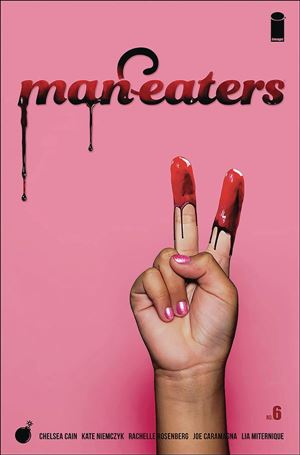 Man-Eaters issue 6 Pink Cover
