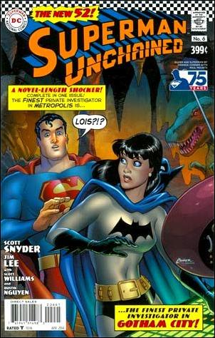 Superman Unchained issue 6-I Amanda Conner 1:50 Silver Age Cover