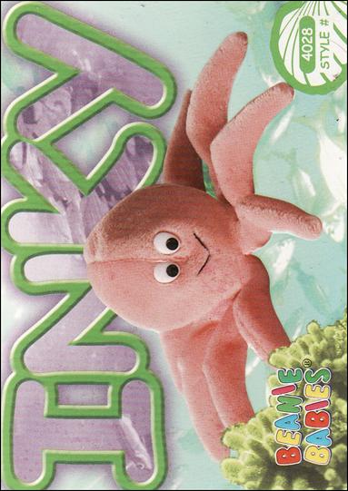 Beanie Babies Series 4 (Base Set) card 202 Inky