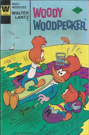 Walter Lantz Woody Woodpecker  issue 152-B Whitman Cover