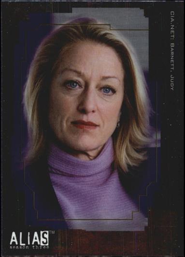 Alias: Season Three (Base Set) card 53 Barnett, Judy