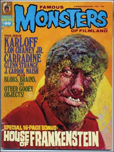 Famous Monsters of Filmland issue 99