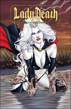 Lady Death (2010) issue 1-E Bad Waters Cover 1/750