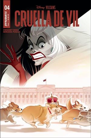 Disney Villains: Cruella De Vil issue 4 Sweeney Boo Cover