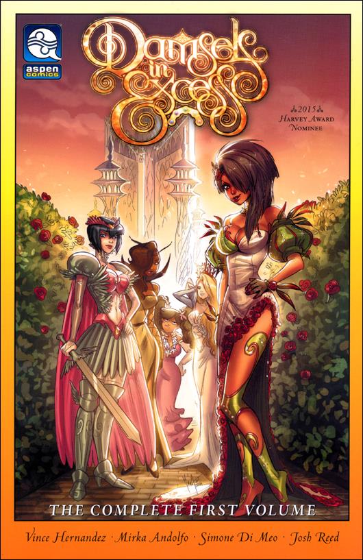 Damsels in Excess issue 1 Mirka Andolfo Cover