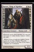 Magic the Gathering: Coldsnap (Base Set) card 4 Darien, King of Kjeldor