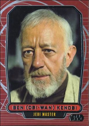 Star Wars Galactic Files (Base Set) card 98 Ben (Obi-Wan) Kenobi Jedi Master