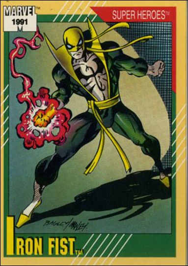 Marvel Universe: Series 2 (Base Set) card 28 Iron Fist