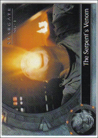 Stargate SG-1: Season 4 (Base Set) card 43 The Serpent's Venom
