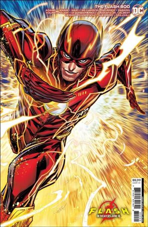 Flash (1959) issue 800-G Jonboy Meyers The Flash Movie Cardstock Cover