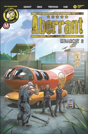 Aberrant Season 2 issue 5-B Wienermobile Cover