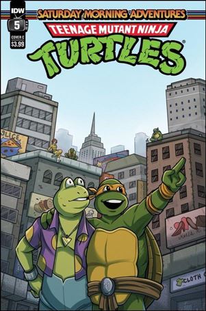 Teenage Mutant Ninja Turtles: Saturday Morning Adventures Continued issue 5-C Audrey Suntrup Cover