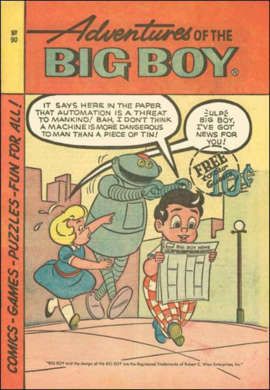 Adventures of the Big Boy issue 90-B West Coast Cover