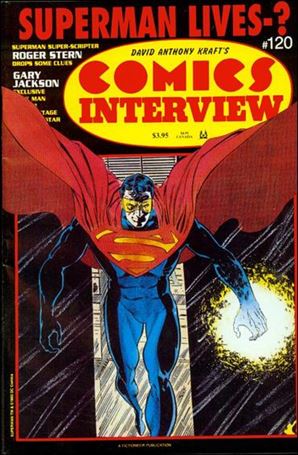 David Anthony Kraft's Comics Interview issue 120 Superman Lives - ?