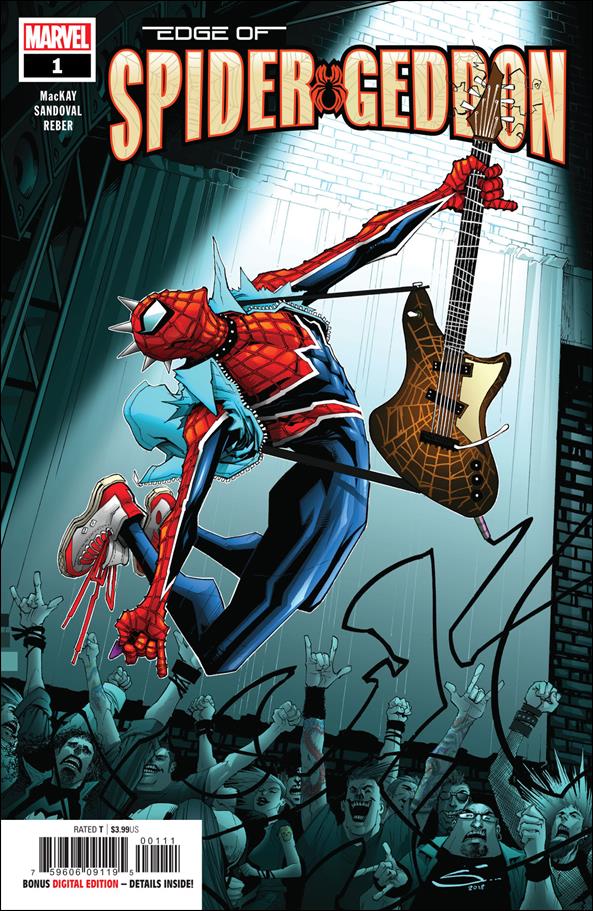 Edge of Spider-Geddon issue 1 Gerardo Sandoval Cover