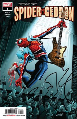Edge of Spider-Geddon issue 1 Gerardo Sandoval Cover