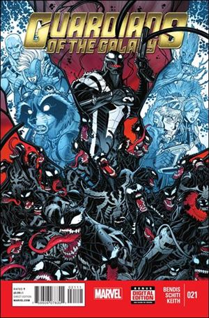 Guardians of the Galaxy (2013) issue 21 Nick Bradshaw Cover