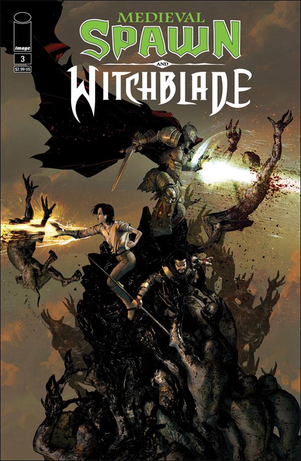 Medieval Spawn & Witchblade (2018) issue 3 Standard Cover