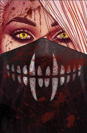 Something is Killing the Children issue 25-C Jenny Frison Die Cut Bloody Mask Cover