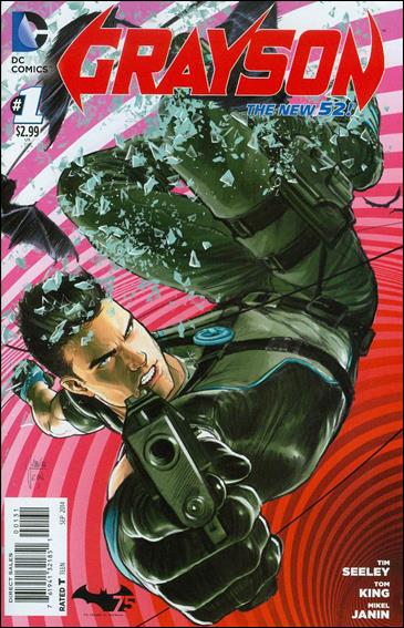 Grayson issue 1-D Guillem March 1:100 Cover