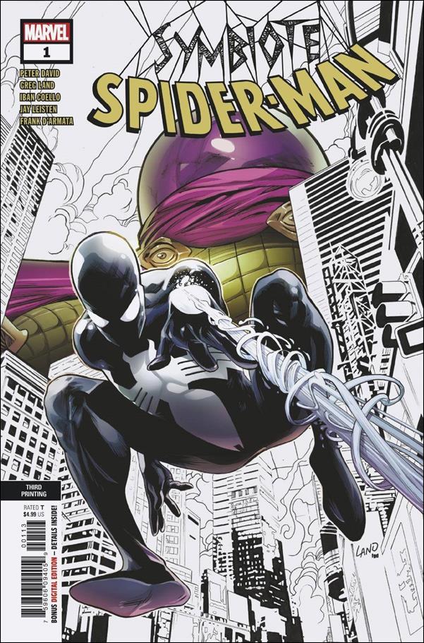 Symbiote Spider-Man issue 1-J Greg Land Cover (2nd Printing)