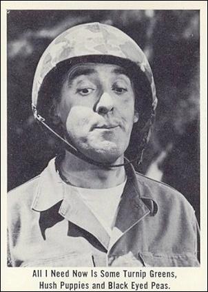 Gomer Pyle (Base Set) card 54 All I Need Now Is Some Turnip Greens, Hush Puppies