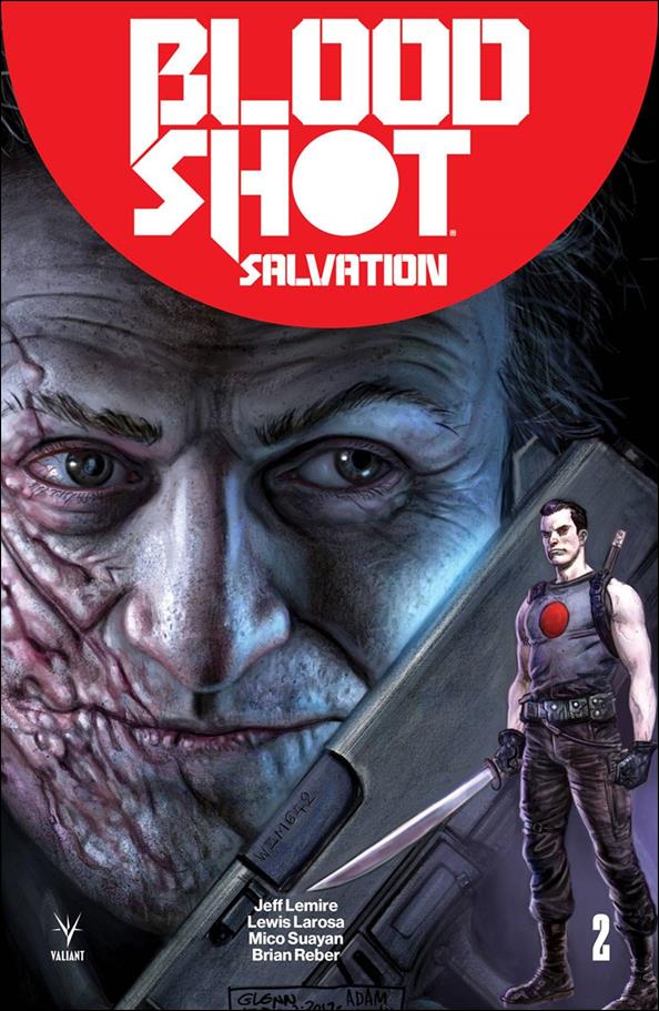 Bloodshot Salvation issue 2-F Glenn Fabry 1:50 Cover