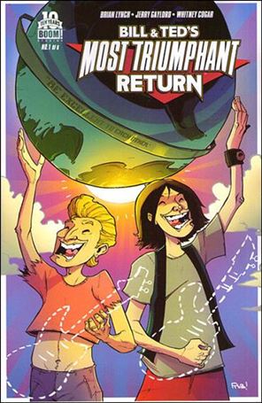 Bill & Ted's Most Triumphant Return issue 1-B Rob Guillory Cover