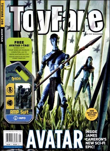 Toyfare: The Toy Magazine issue 149-B Avatar Cover