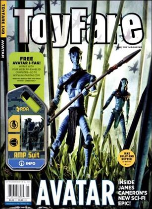 Toyfare: The Toy Magazine issue 149-B Avatar Cover
