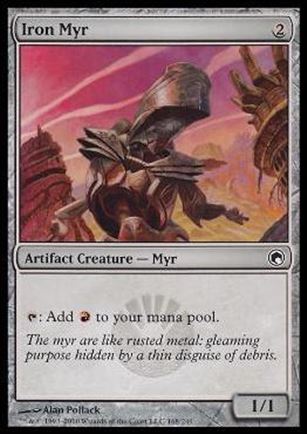 Magic the Gathering: Scars of Mirrodin (Base Set) card 168 Iron Myr