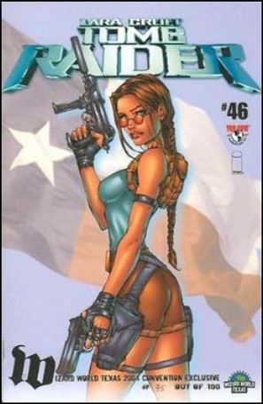 Tomb Raider: The Series issue 46-C Wizard World Texas Cover 1/100