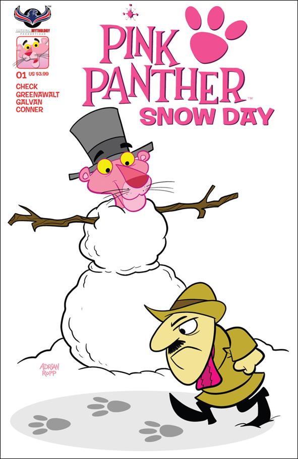 Pink Panther Snow Day issue 1 Adrian Ropp Cover