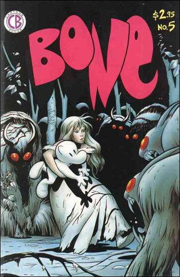 Bone (1991) issue 5-G Fuscia Logo (7th Printing)