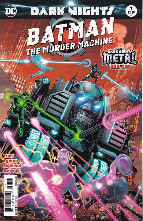 Batman: The Murder Machine issue 1-C Third Printing Cover